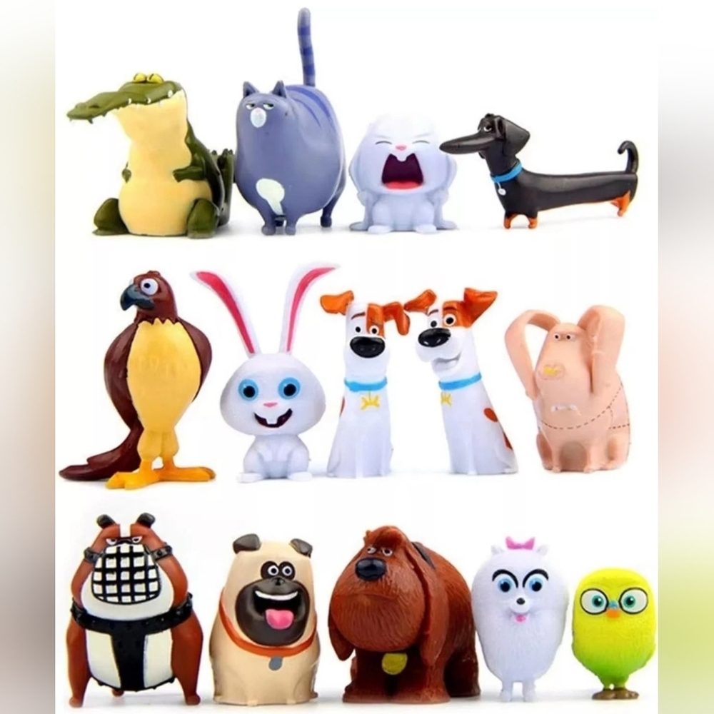 NWT Complete 14 Piece Set, "Secret Life of Pets", INDIV PIECES FOR SALE ALSO